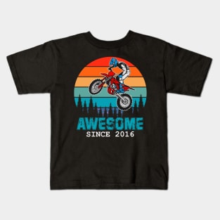 Awesome Since 2016 Kids T-Shirt